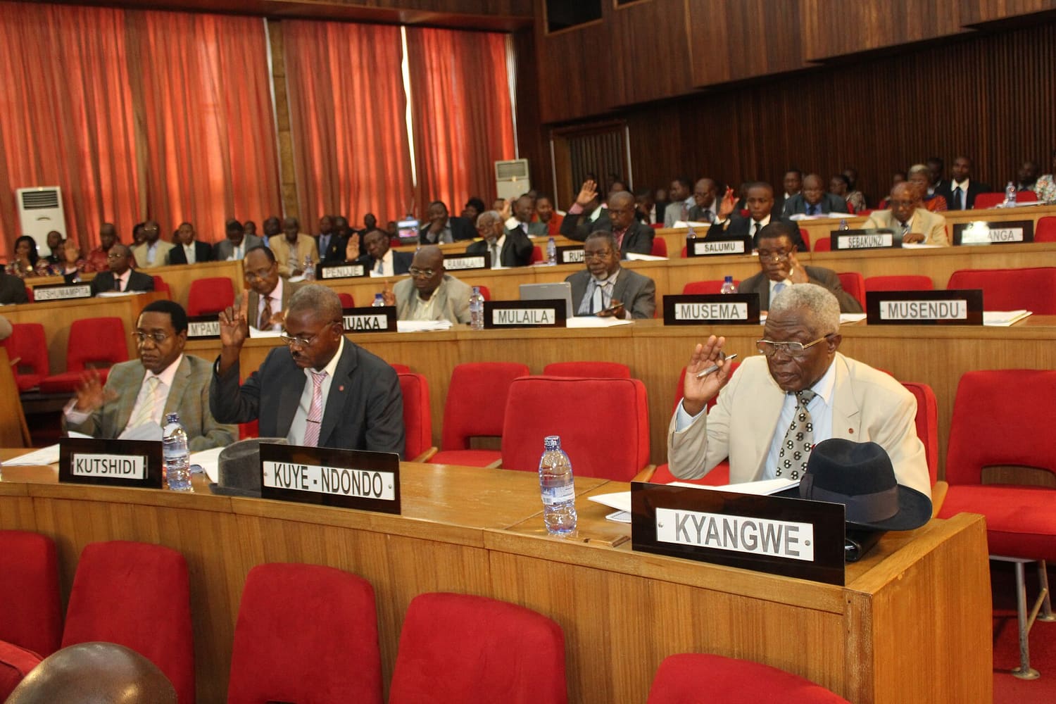Sénat en session, Kinshasa