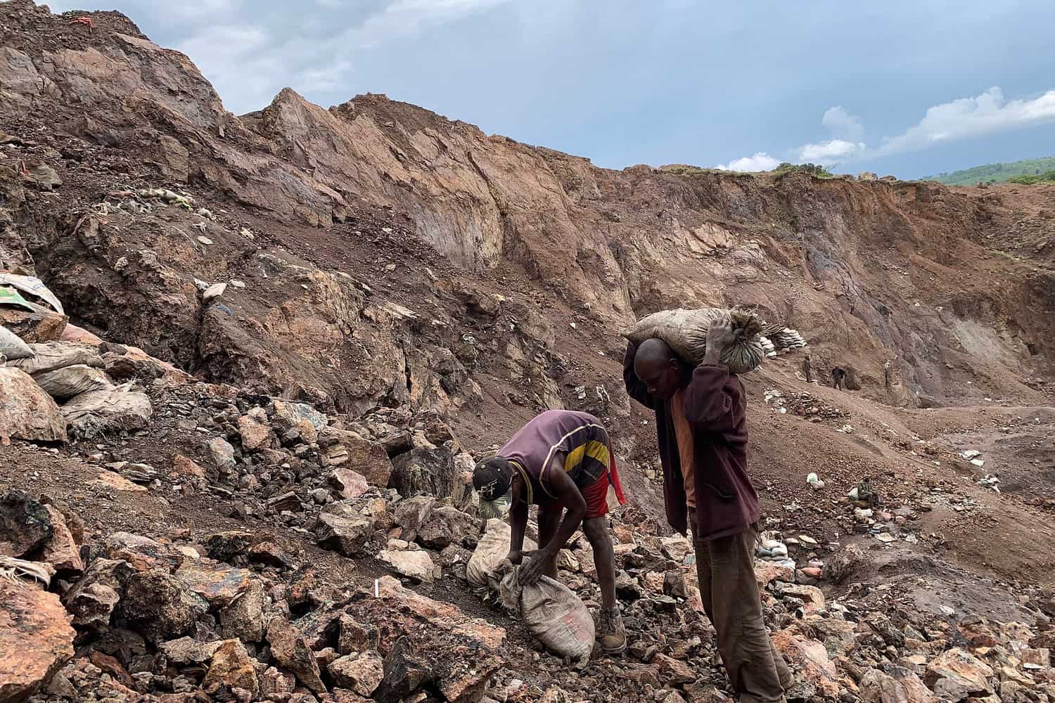 Creuseurs artisanaux de cobalt