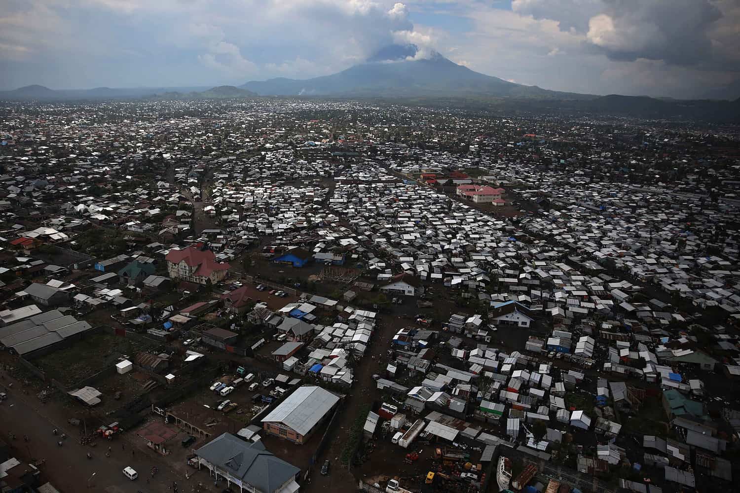Goma et le Nyiragongo