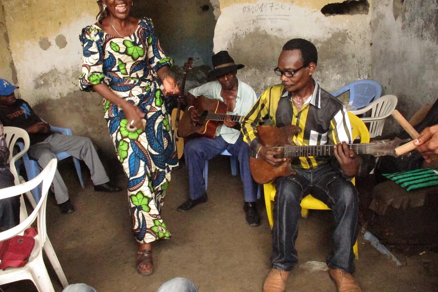Répétition de rumba, Kinshasa